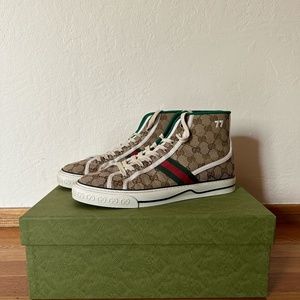 Tennis 1977 High Top Sneaker GUCCI